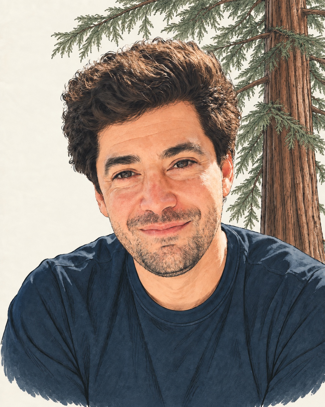 Portrait of Gabriel Bernadett-Shapiro